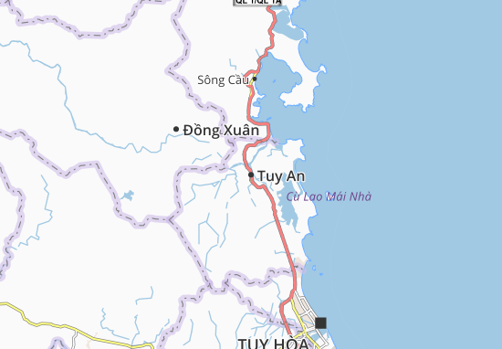 Mapa Tuy An