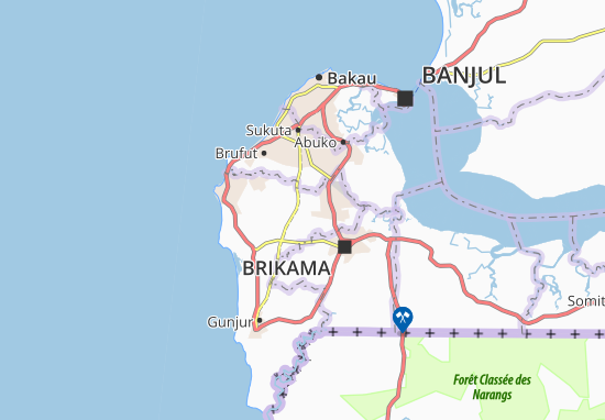 Mapa Jambur