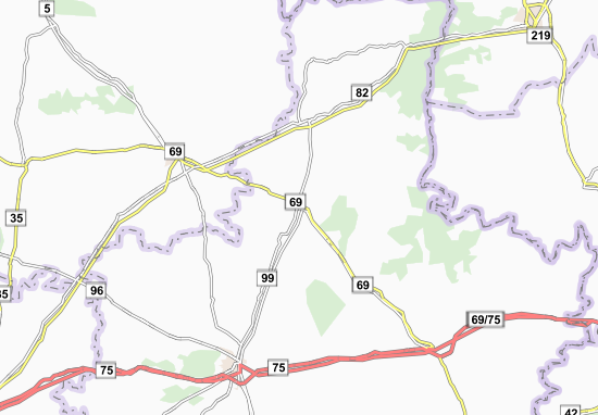 Mapa Srinivaspur