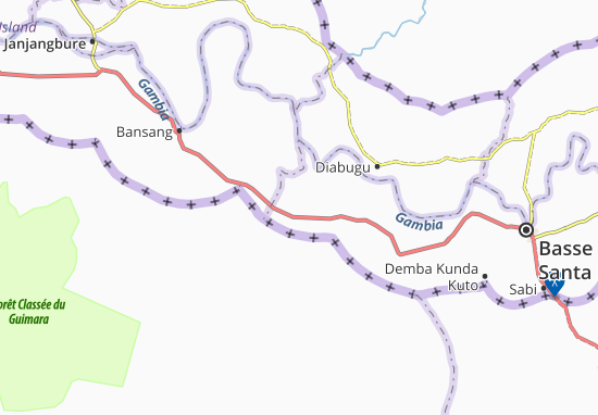 Kaart Plattegrond Karro Numa Kunda