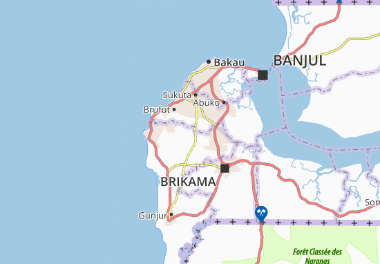 Kaart Plattegrond Bantam Bilo