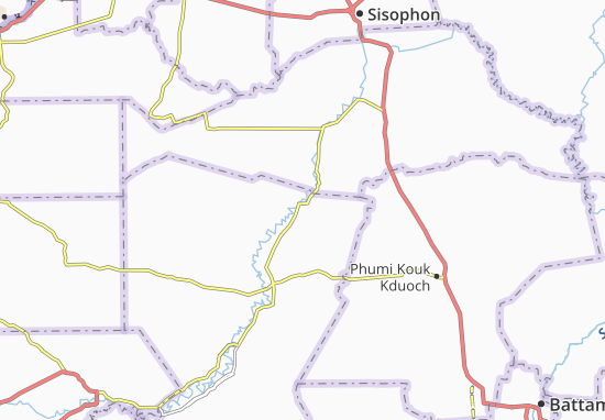 Karte Stadtplan Phumi Lvea Kraon