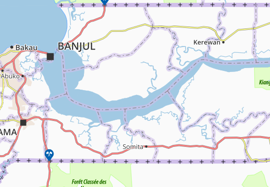 Mapa Skia Baduma