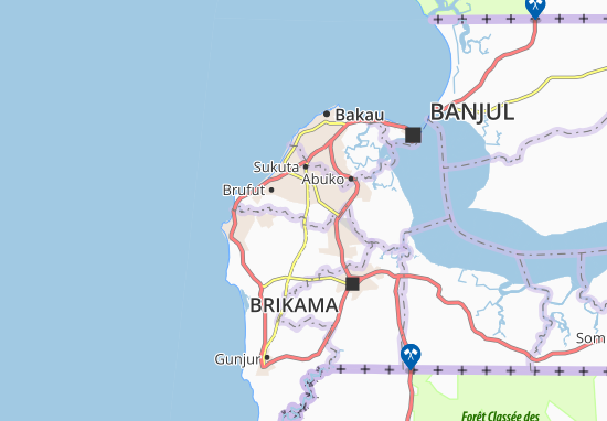 Karte Stadtplan Jarbang