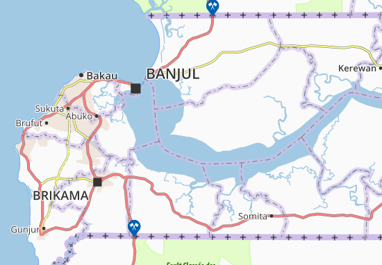 Karte Stadtplan Tuba Kolong
