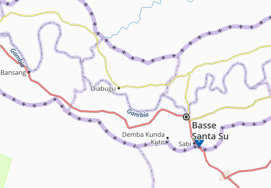 Karte Stadtplan Jakaba