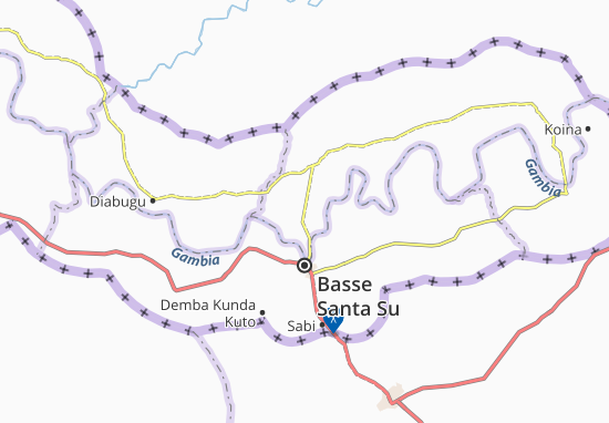 Karte Stadtplan Taibatu