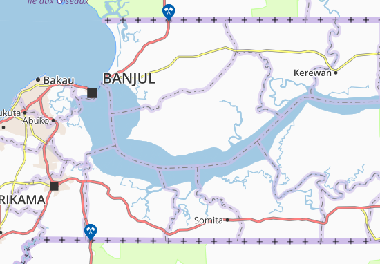 Karte Stadtplan Pakau Penku