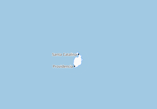 Kaart Plattegrond Santa Catalina