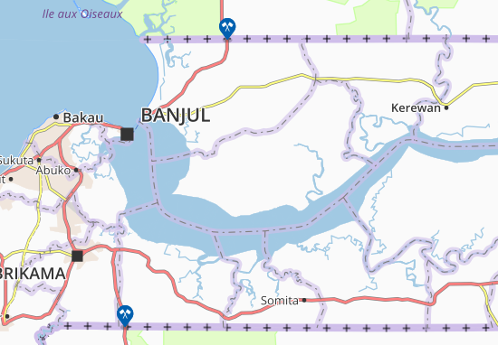 Karte Stadtplan Pakau Njogu