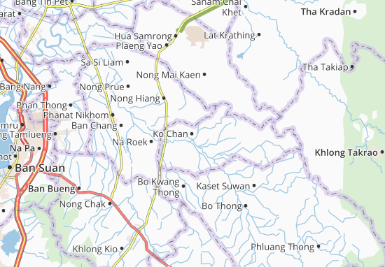 Karte Stadtplan Ko Chan