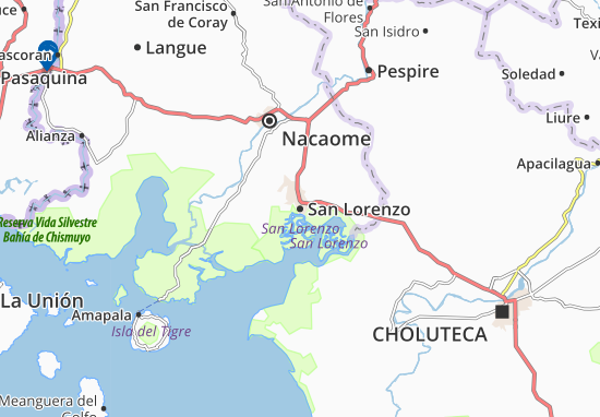 Mapa Plano San Lorenzo