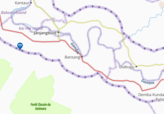 Bansang Map