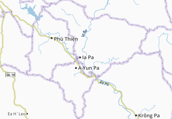 Chư Mô Map