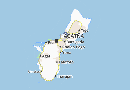 Mapa Mangilao