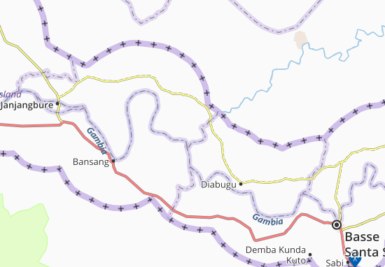 Karte Stadtplan Madiana