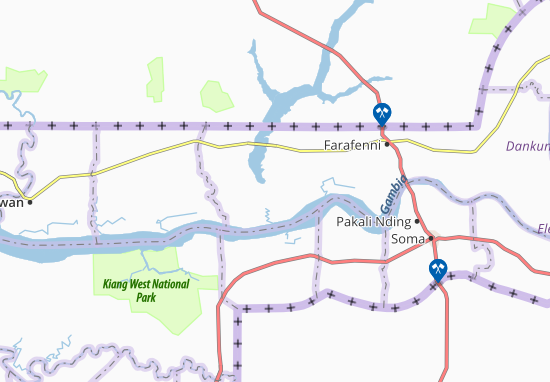 Mapa Katchang