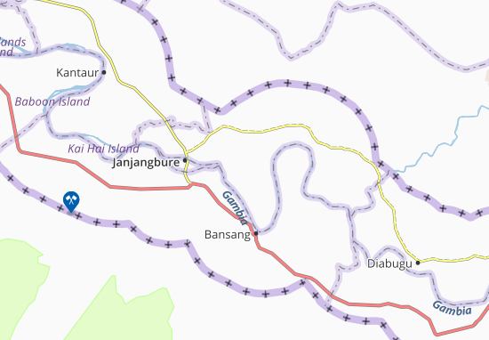 Mapa Kunting