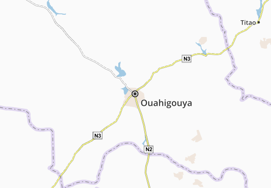 Kaart Plattegrond Ouahigouya