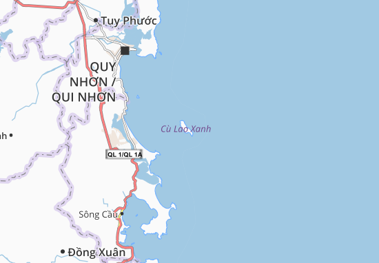Nhơn Châu Map