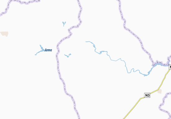 Mapa Bouroum