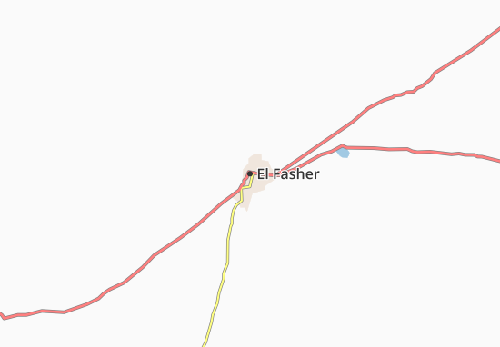 El Fasher Map