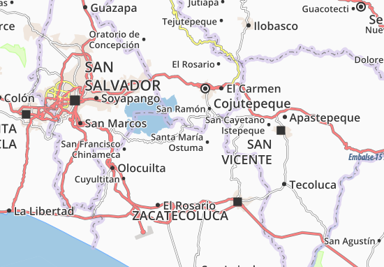 Paraiso de Osorio Map