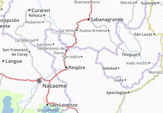 Karte Stadtplan San Isidro