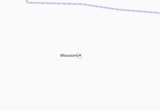 Karte Stadtplan Moussoro