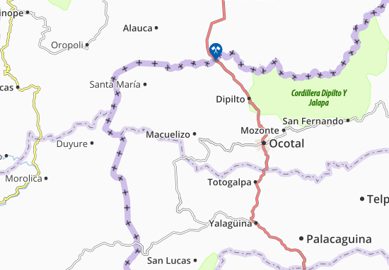 Mapa Macuelizo