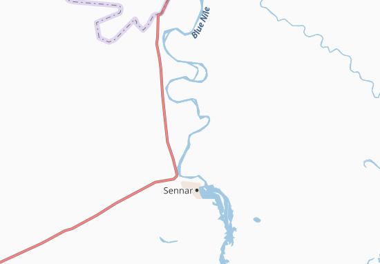 Mapa Deym-El-Mashah