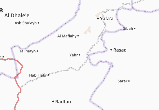 Karte Stadtplan Yahr