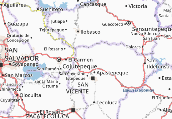 San Sebastian Map