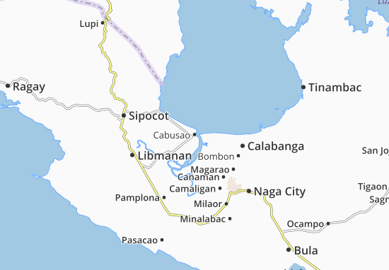 Kaart Plattegrond Cabusao