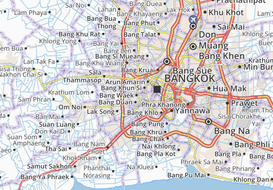 Bang Waek Map