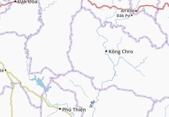 Karte Stadtplan Chơ Long