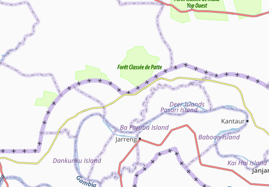 Karte Stadtplan Si Kunda