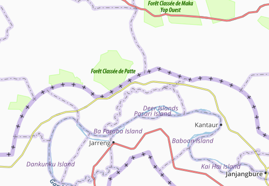 Mapa Tubamadadi
