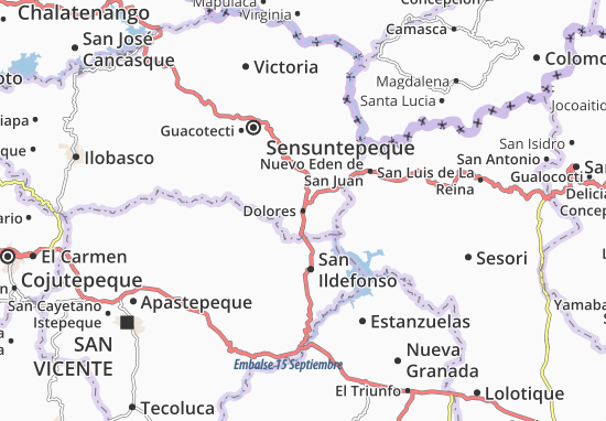 Mapa Dolores
