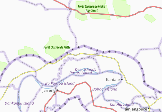 Mapa Medina Sering Njie