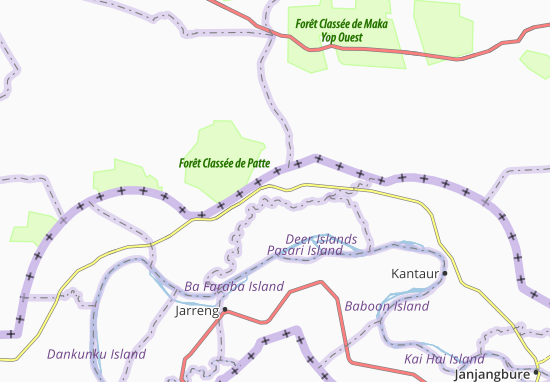 Mapa Porli Kunda