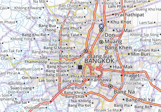 Mapa Bang Kruai