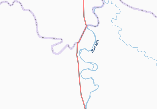 Karte Stadtplan Wad-al-Khaddad