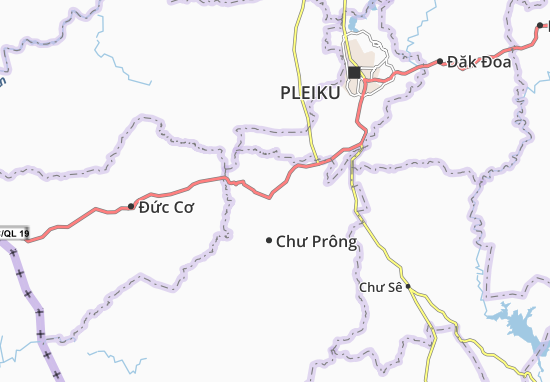 Kaart Plattegrond Thăng Hưng