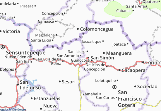 Mappe-Piantine San Antonio