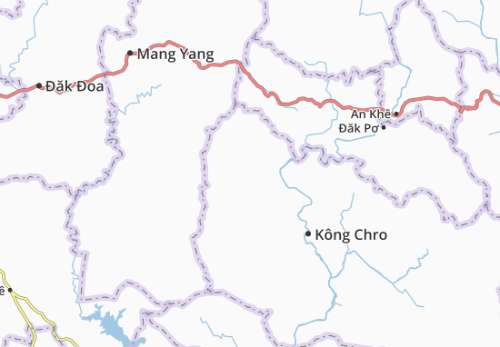 Chư Krey Map