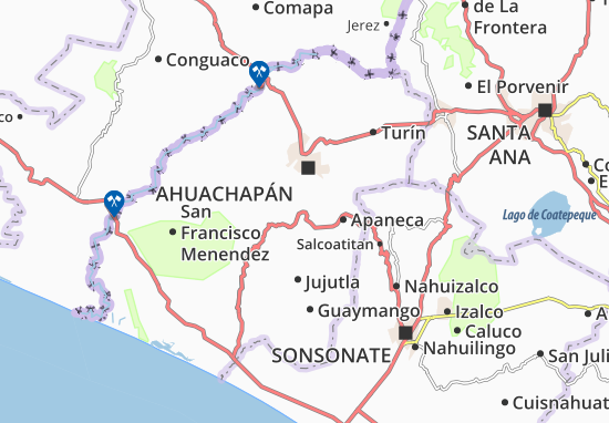 Mappe-Piantine Concepción de Ataco