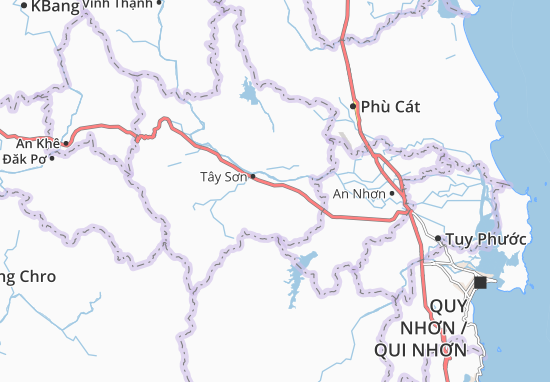 Karte Stadtplan Tây Xuân