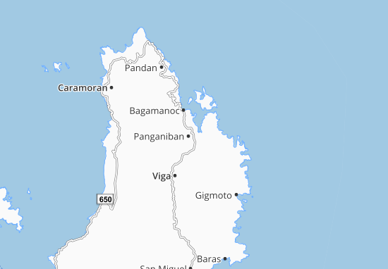 Panganiban Map