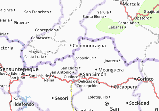 Mapa Torola